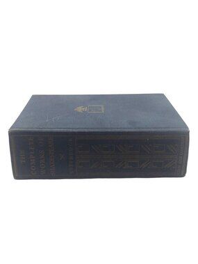 The Complete Works Of William Shakespeare Hardcover Book 1936 George Kittredge